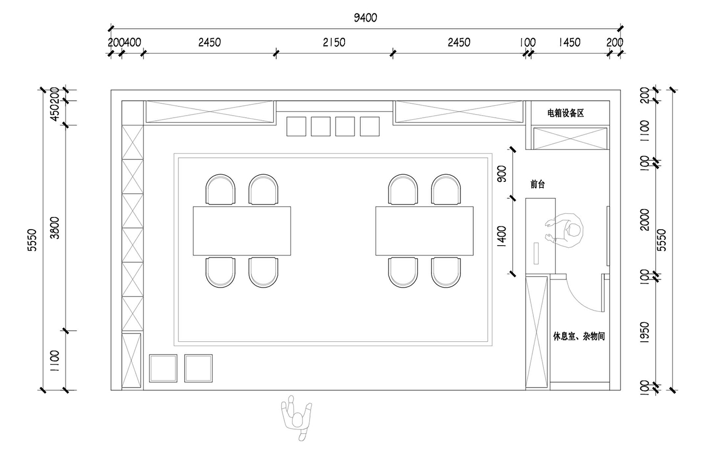 CAMBAS轻奢珠宝品牌空间设计-深圳左右格局